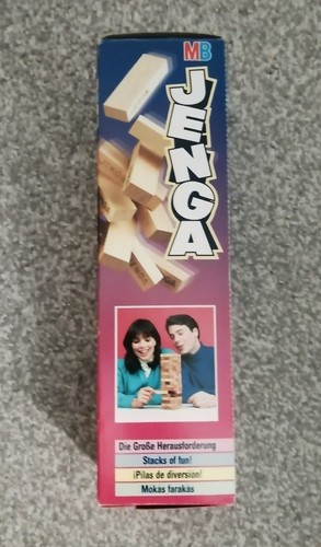 Vintage jenga 1991 games - vintage,