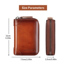 Genuine Leather Credit Card