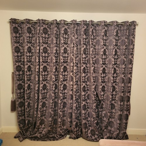 Fully lined ring top curtains - lined,