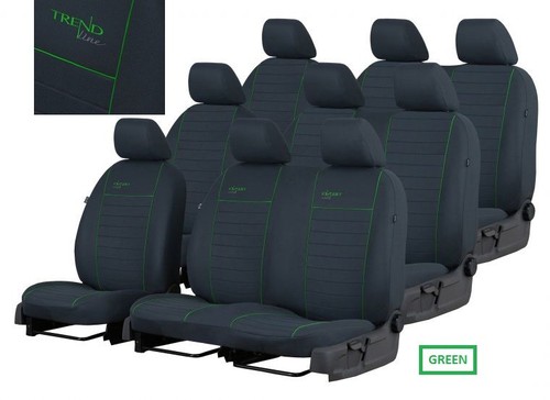 Tailored fabric seat covers - fabric,