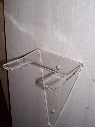 Acrylic wall mount for - ,