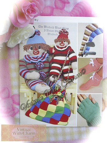 Vintage toy gift knitting - toy,