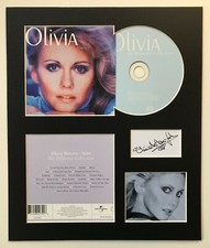 OLIVIA NEWTON JOHN -Signed