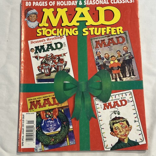 Mad magazine stocking stuffer - stocking,