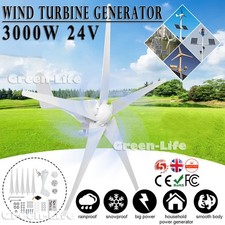 3000W Wind Turbine 5 Blades