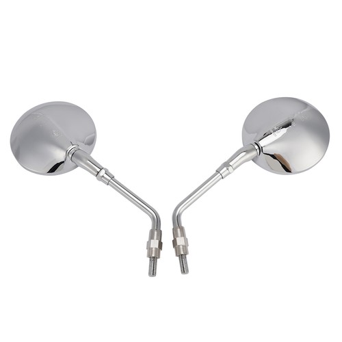 Pair 10mm mirrors chrome - 10mm,