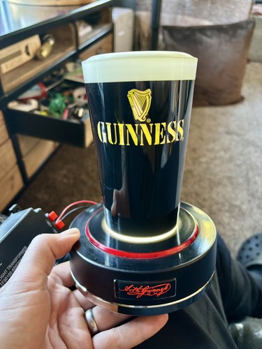Guinness illuminated bar - guinness, top