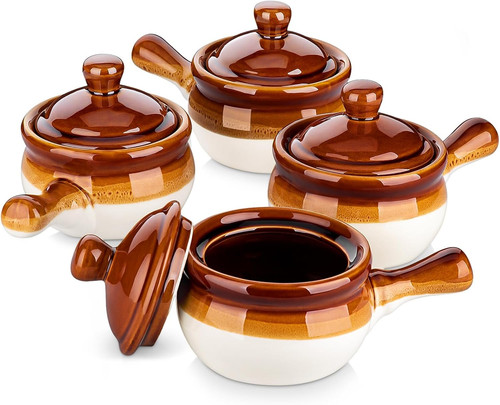 16oz french onion soup bowls - onion, |
