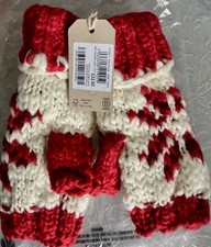 Fat Face Womens Red Snowflake