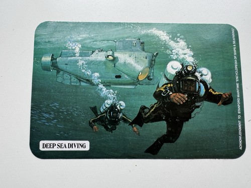 Vintage deep sea diving - deep,