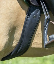 LeMieux Gel-Tek Anatomic Curve Long Jumping Comfort Girth Black/Brown 100-140cm