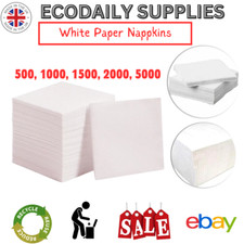 White paper napkins ply - 1,