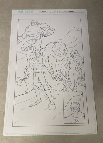 Avengers comic art marvel - art,