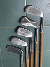 Hickory Golf Clubs 5x Charles