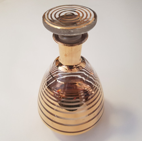 Art deco decanter bottle - deco,