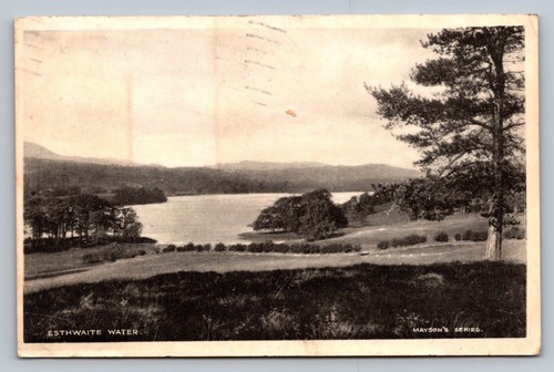 Postcard esthwaite water - postcard,