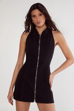 Nastygal Black Mini Dress