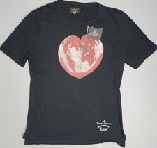 Vivienne Westwood x Lee Anglomania Heart World T-Shirt - Size Large