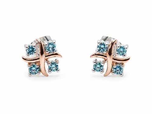 Sterling silver sky blue - silver, topaz