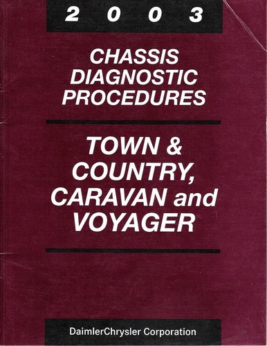 2003 town country - &, caravan