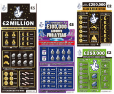 4x Fake Winning Lottery