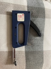 Vintage Blue Rexel county medium tacker wall display stapler 200/6 staples ACCO