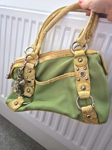 Kathy van zeeland green beige - green,