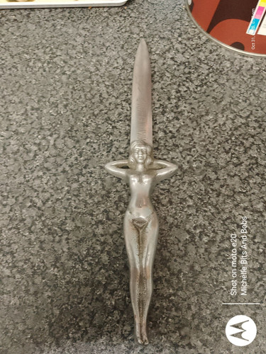 Silver tone art deco - silver, world