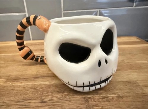 Jack skellington sculpted mug - skellington,