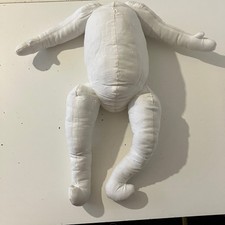 Handmade Fabric Plush Dolls Body NO HEAD Bear Toy Craft