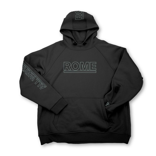 Rome snowboard riding hoodie - snowboard,