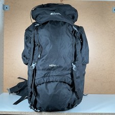 Eurohike Nepal 85 Litre Hiking Black Rucksack Backpack