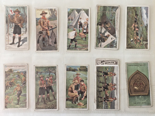 Churchman cigarette cards - churchman's,