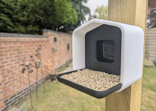 Smart bird feeder - smart, blink