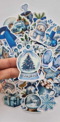 Winter stickers christmas - stickers,