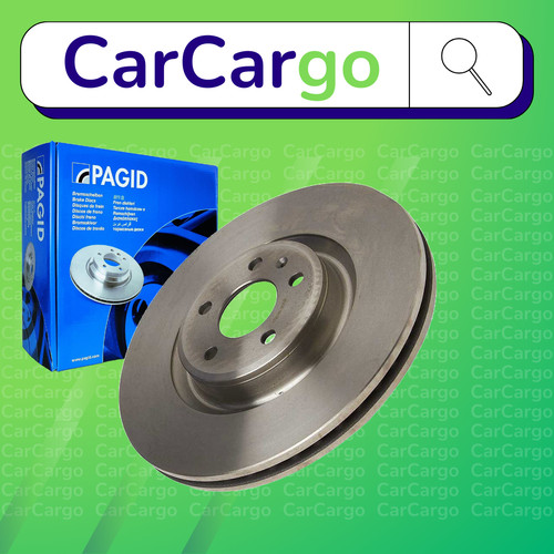 Pagid vented front brake - pagid, discs