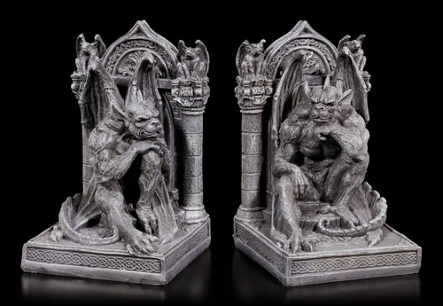 Bookends set sitting - bookends,