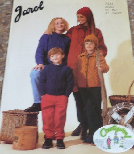 Jarol knitting pattern - jarol, family