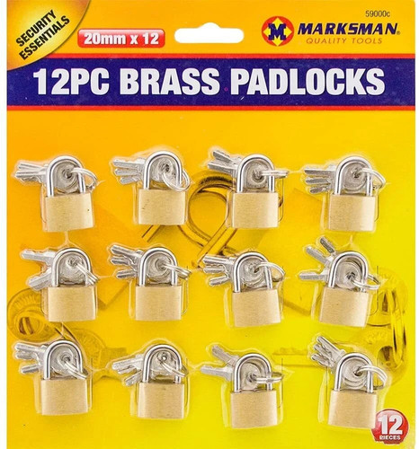 20mm brass padlock - 20mm,