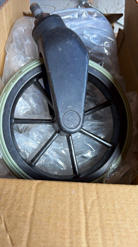 Wheelchair caster front - wheelchair,