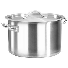 Stock pot with - with, lid