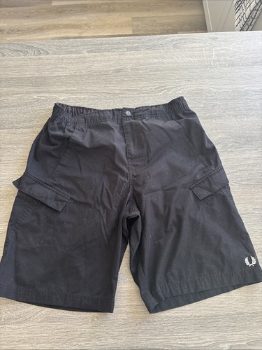 Boys fred perry black cargo - fred,