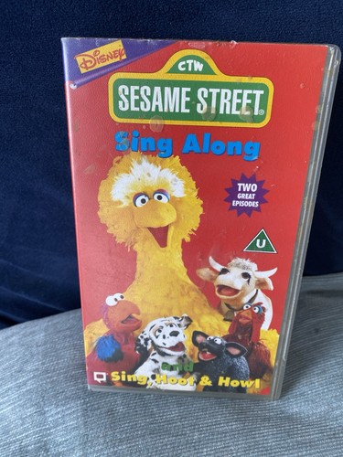 Sesame street sing along - along, vhs