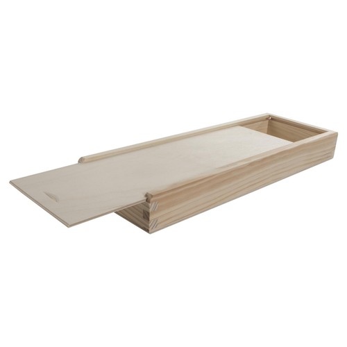 Wooden pencil case box with - box,