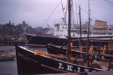 35mm Slide - Fishing Boats, Lerwick, Shetland, Late 1950s