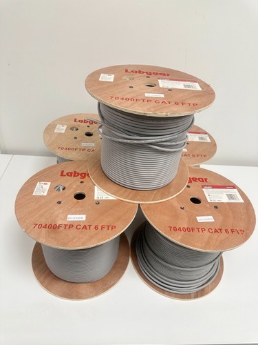 Labgear cat6 ftp grey pair - cat6,