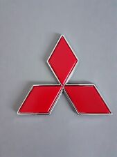 Mitsubishi Triangle Red Large