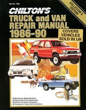 Chiltons Truck & Van Repair Manual 1986-90  COLLECTOR'S EDITION - # 7902