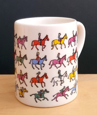 HORSE RIDING MUG TYRRELL KATZ DESIGN McLAGGAN SMITH CUP