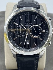 Festina Mens Watch Leather